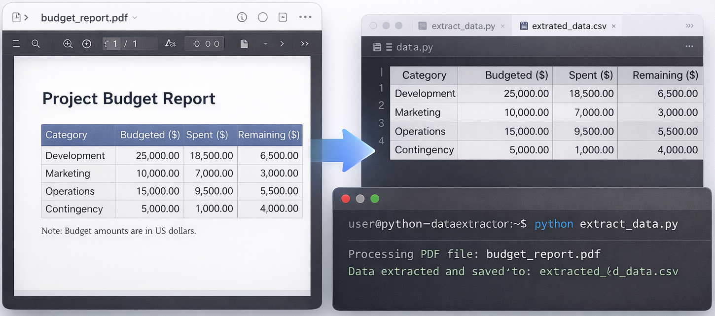 PDF Data Extractor